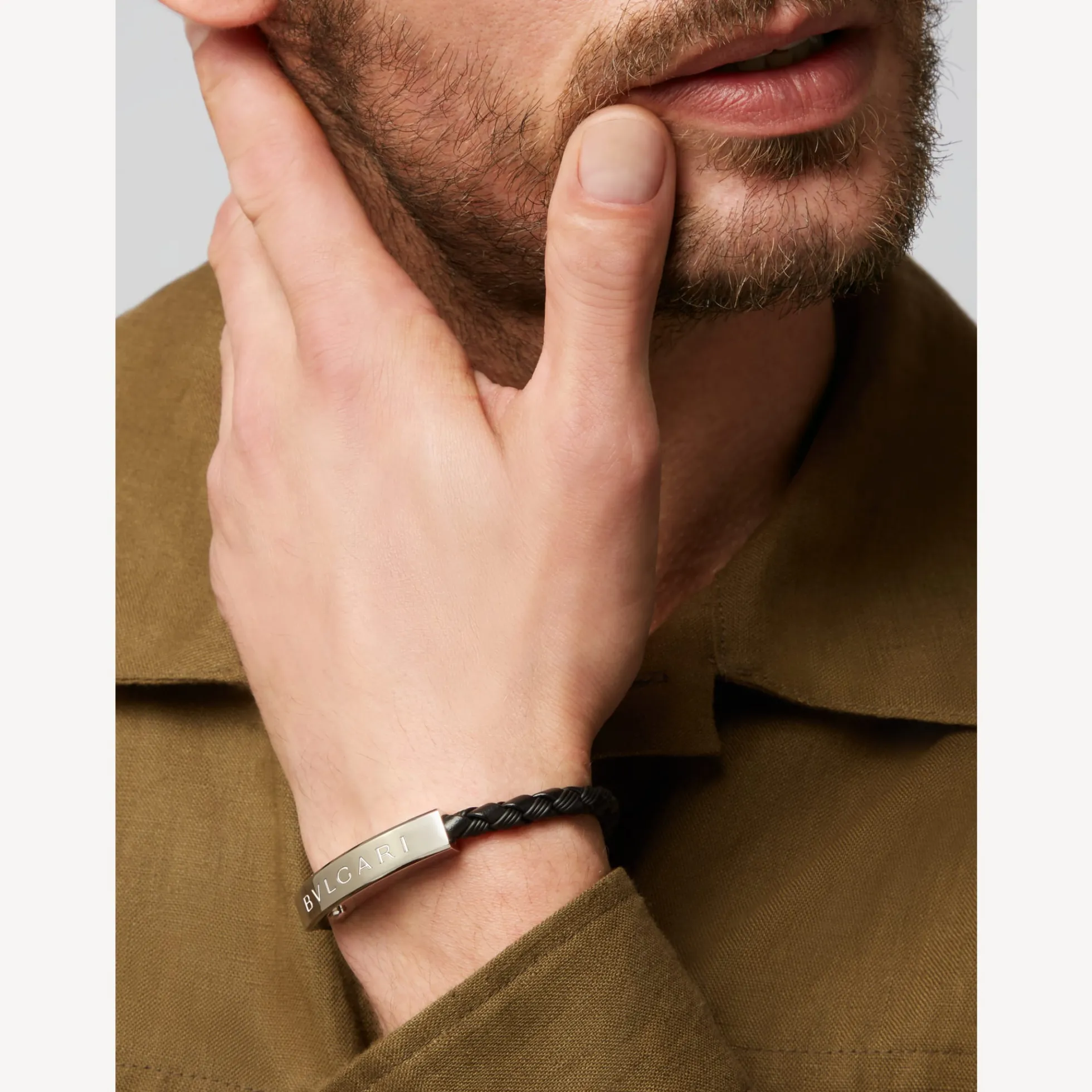 Bvlgari Bvlgari Man Lederarmband