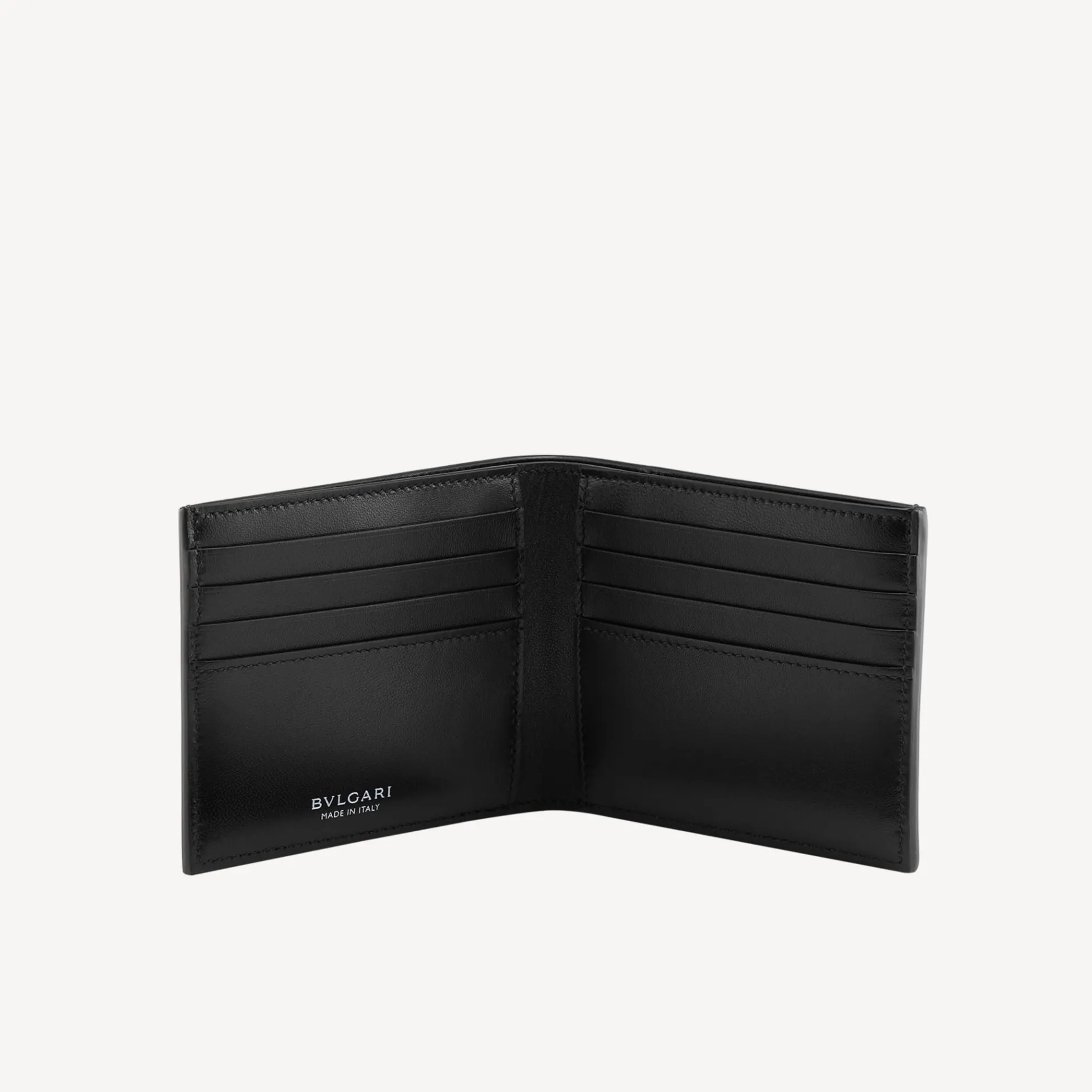 Bvlgari Logo Infinitum Bifold Portemonnaie