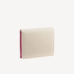 Bvlgari Logo Infinitum Kompaktes Portemonnaie