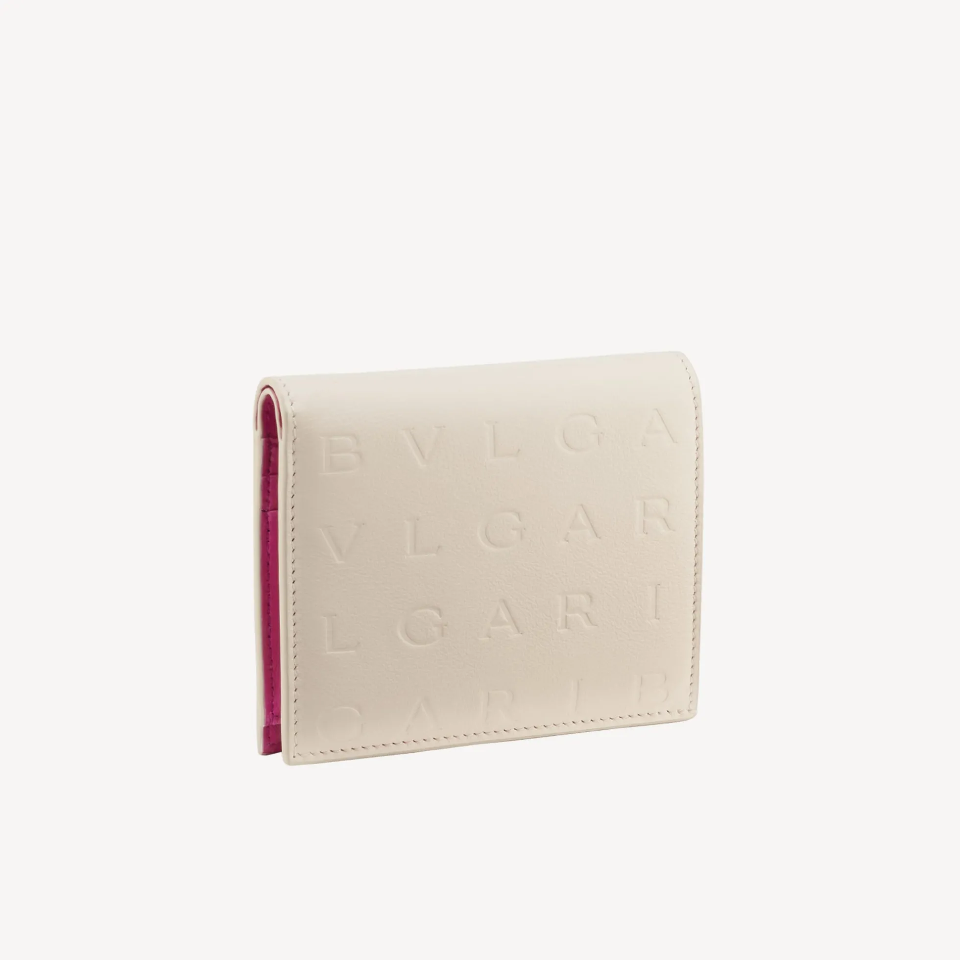 Bvlgari Logo Infinitum Kompaktes Portemonnaie