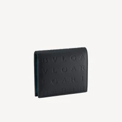 Bvlgari Logo Infinitum Kompaktes Portemonnaie