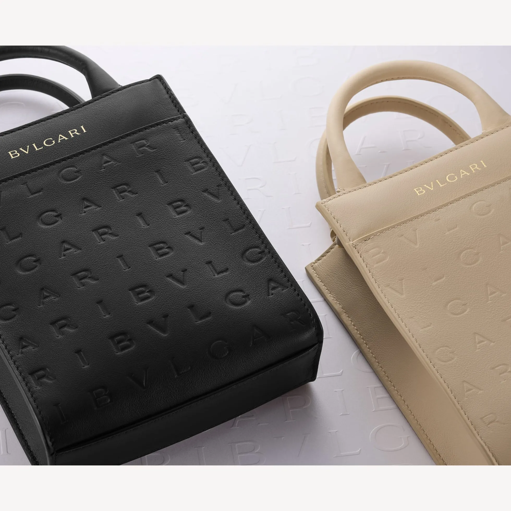 Bvlgari Logo Infinitum Mini-Tragetasche
