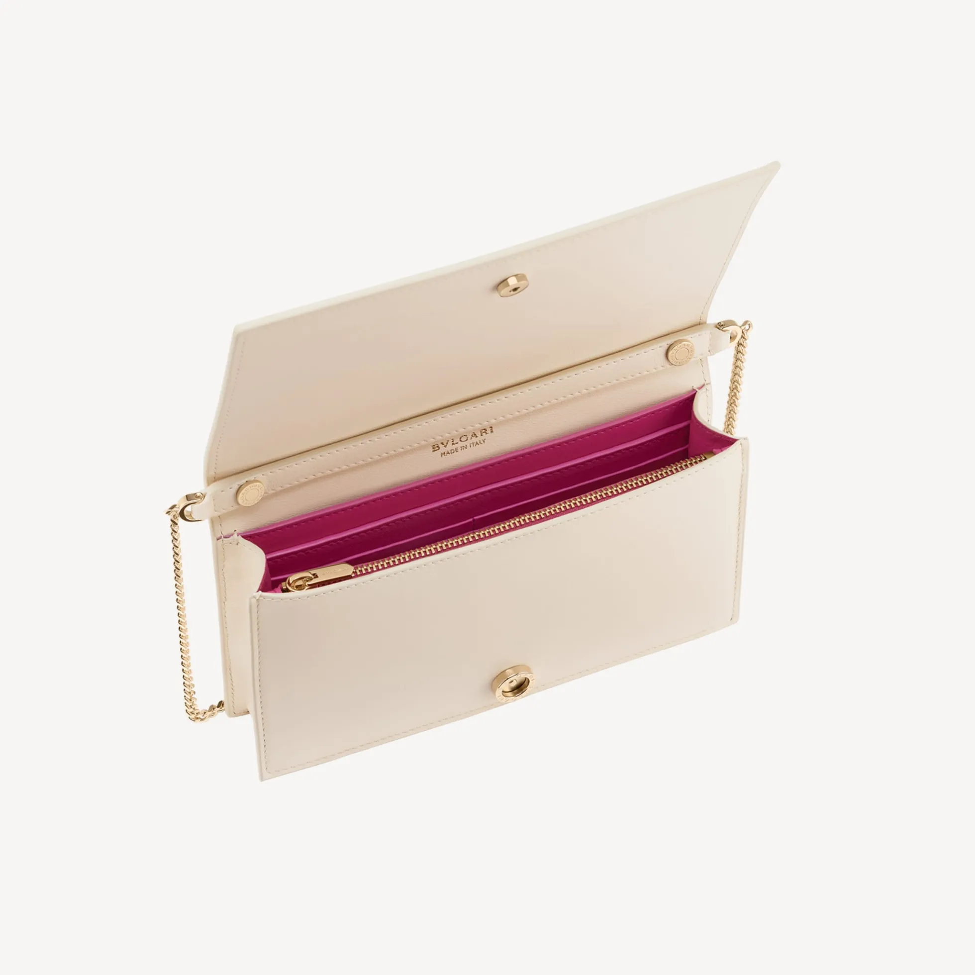 Bvlgari Logo Infinitum Portemonnaie Mit Tragekette