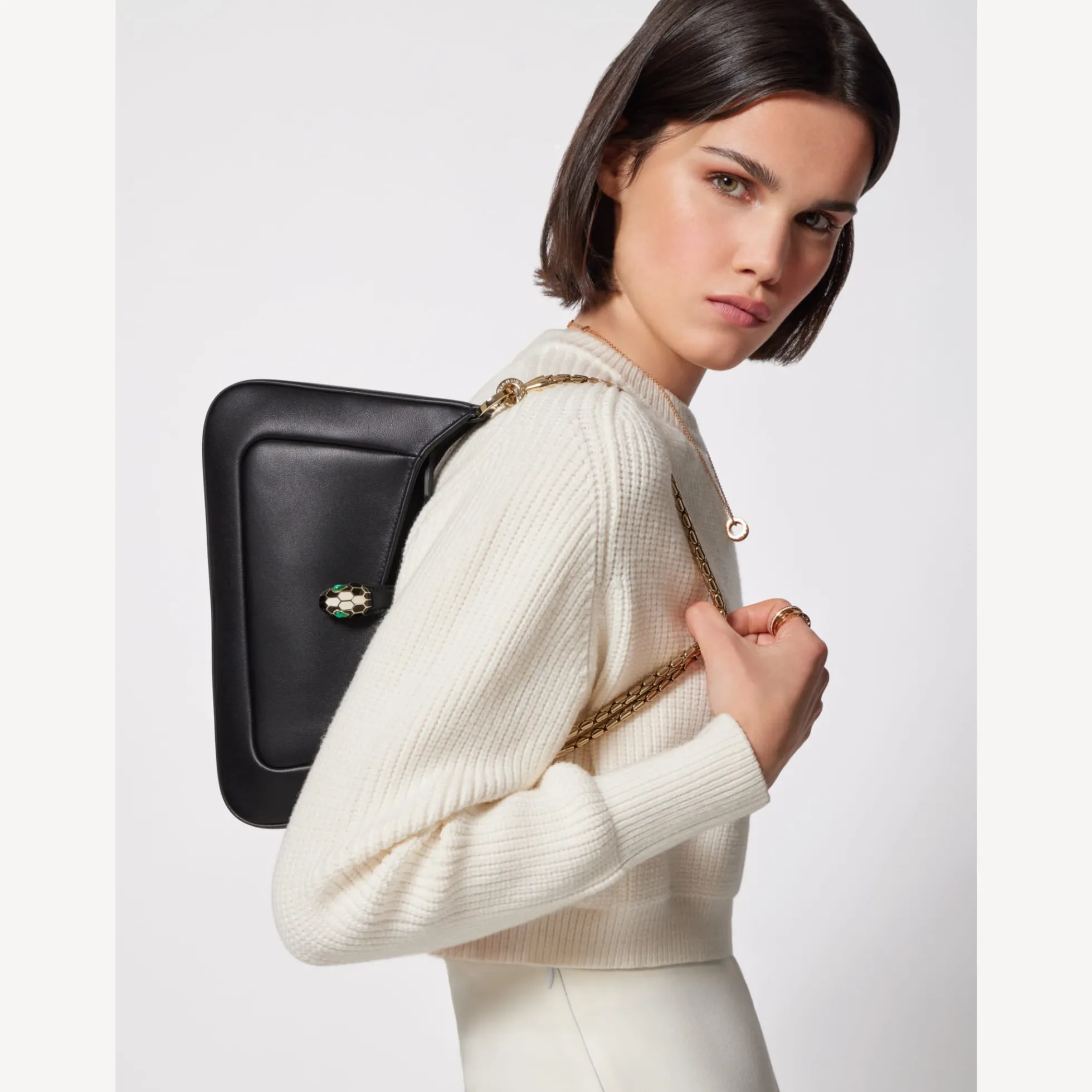 Serpenti Baia Schultertasche