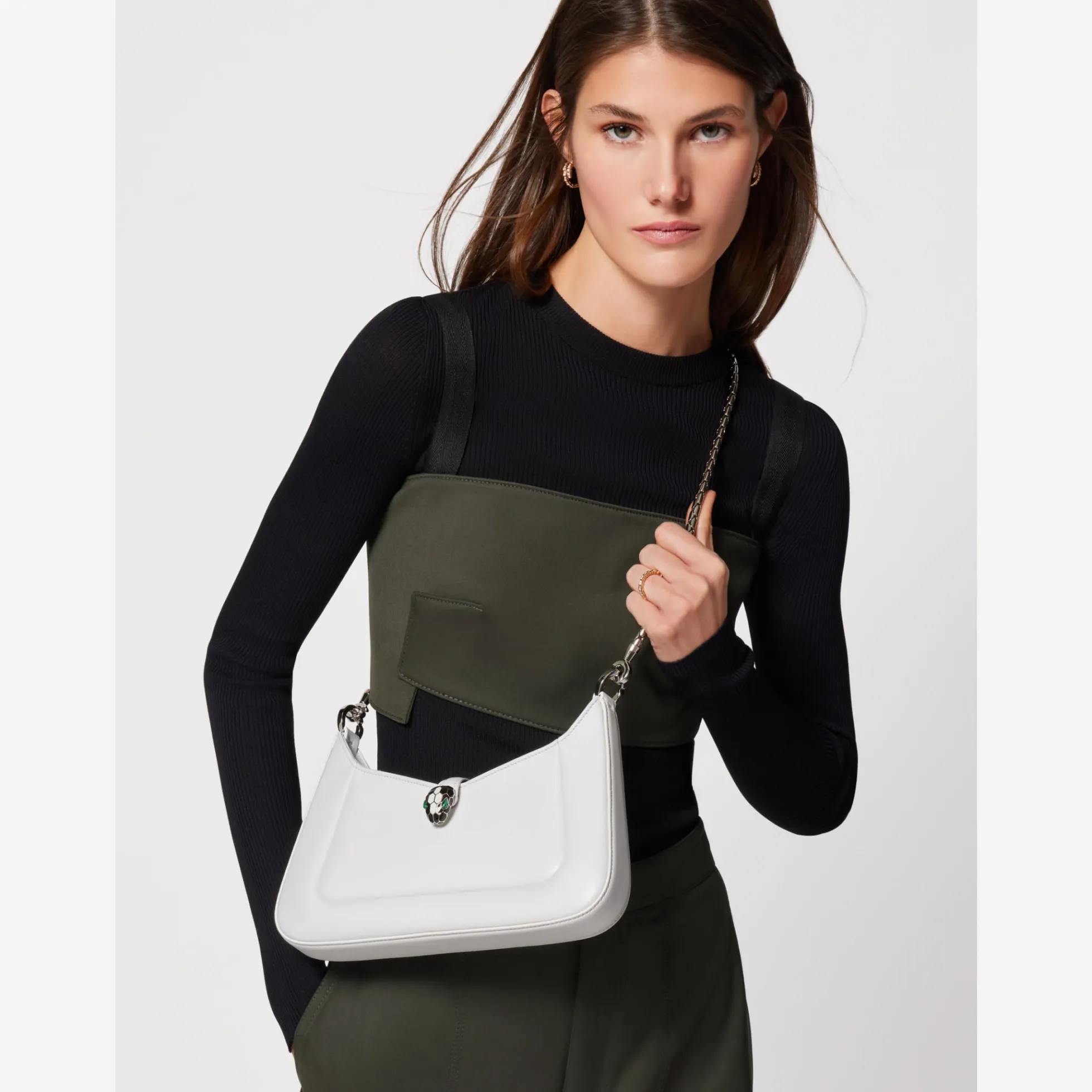 Serpenti Baia Schultertasche