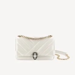 Serpenti Cabochon Schultertasche