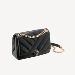 Serpenti Cabochon Schultertasche