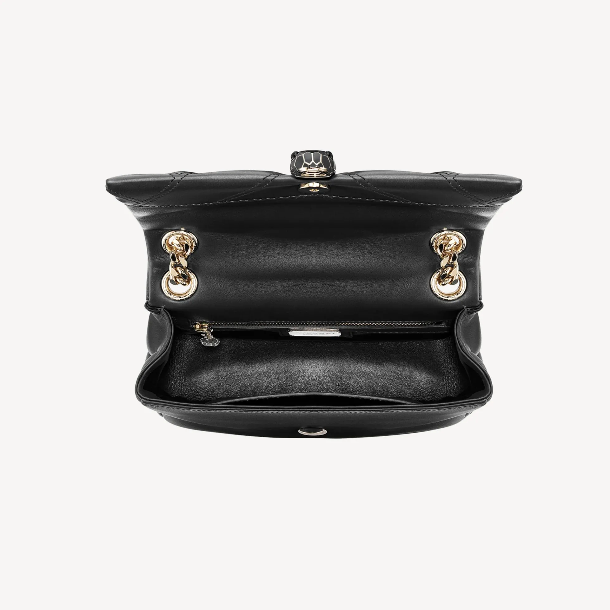 Serpenti Cabochon Schultertasche