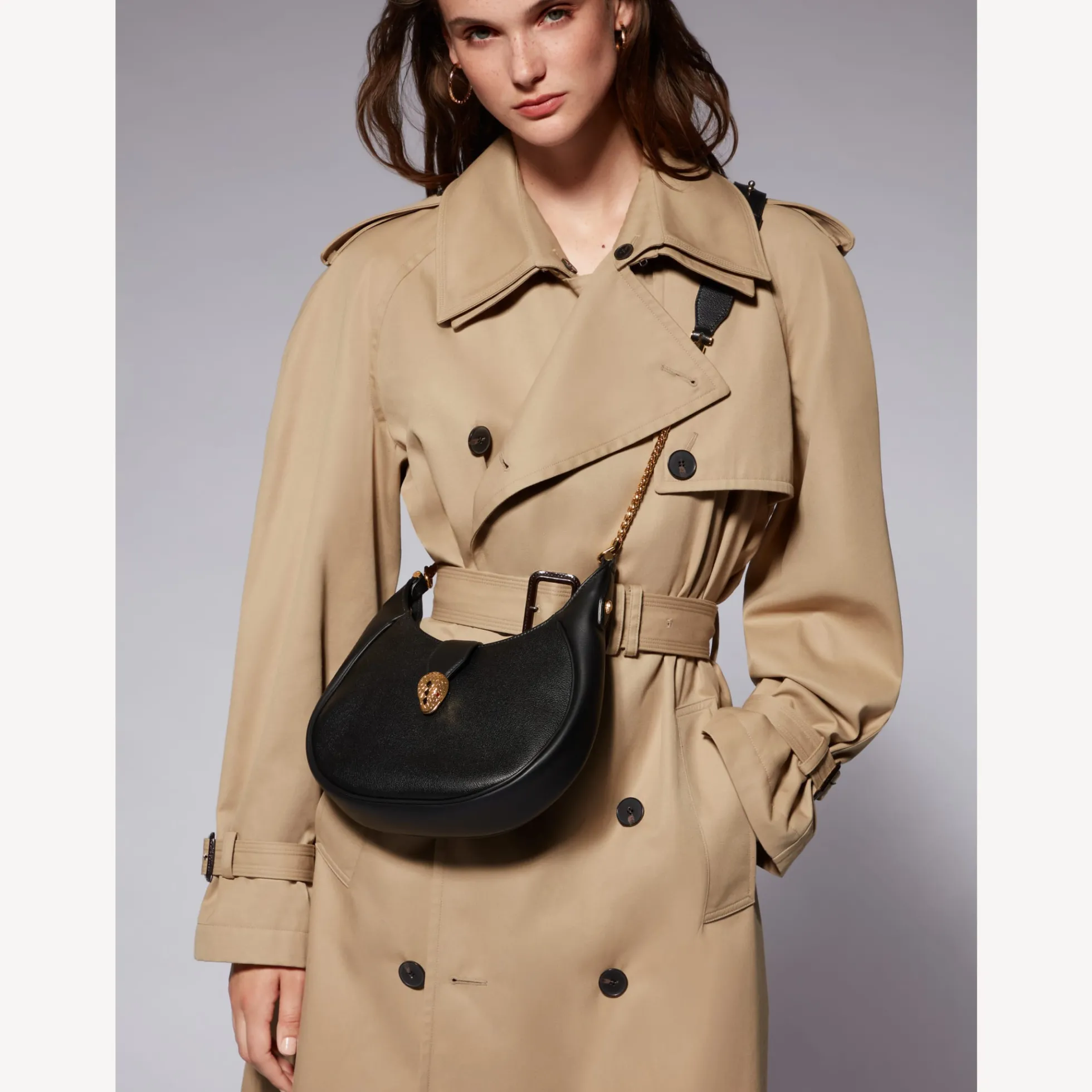 Serpenti Ellipse Schultertasche
