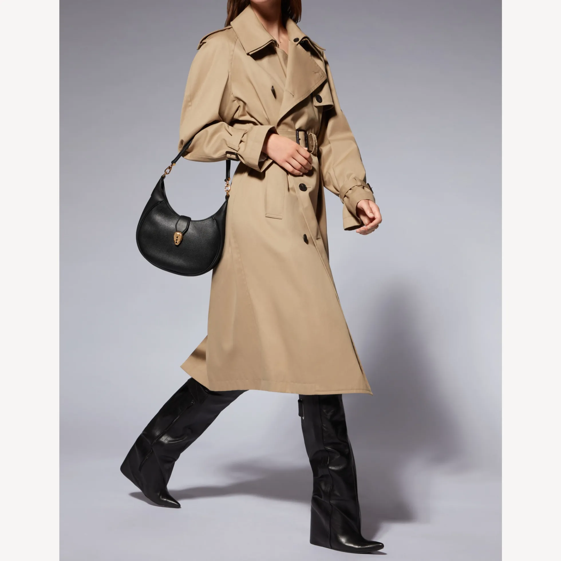 Serpenti Ellipse Schultertasche
