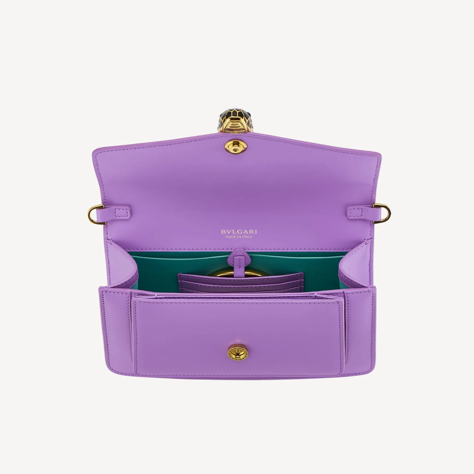 Serpenti Forever East-West Schultertasche