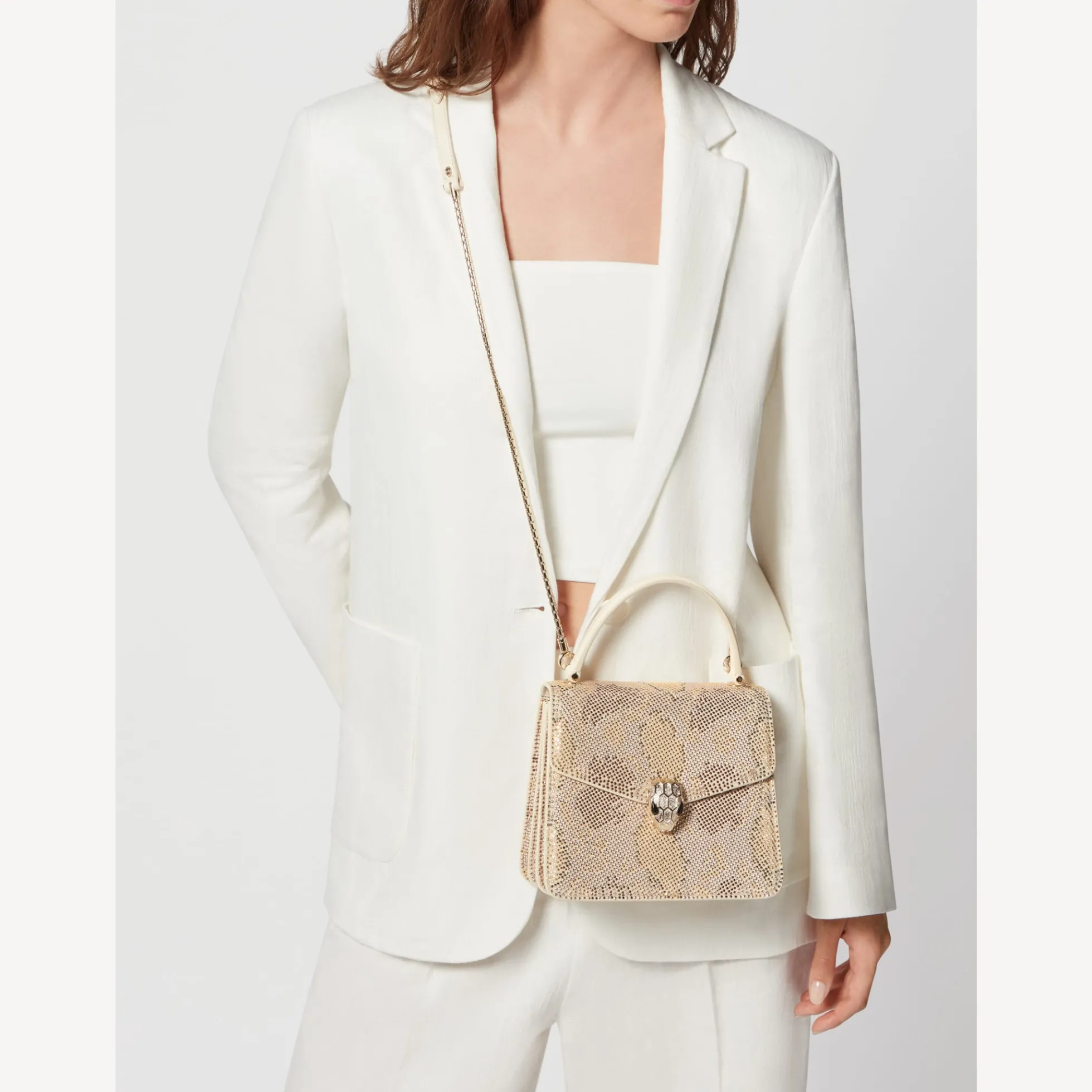 Serpenti Forever Henkeltasche