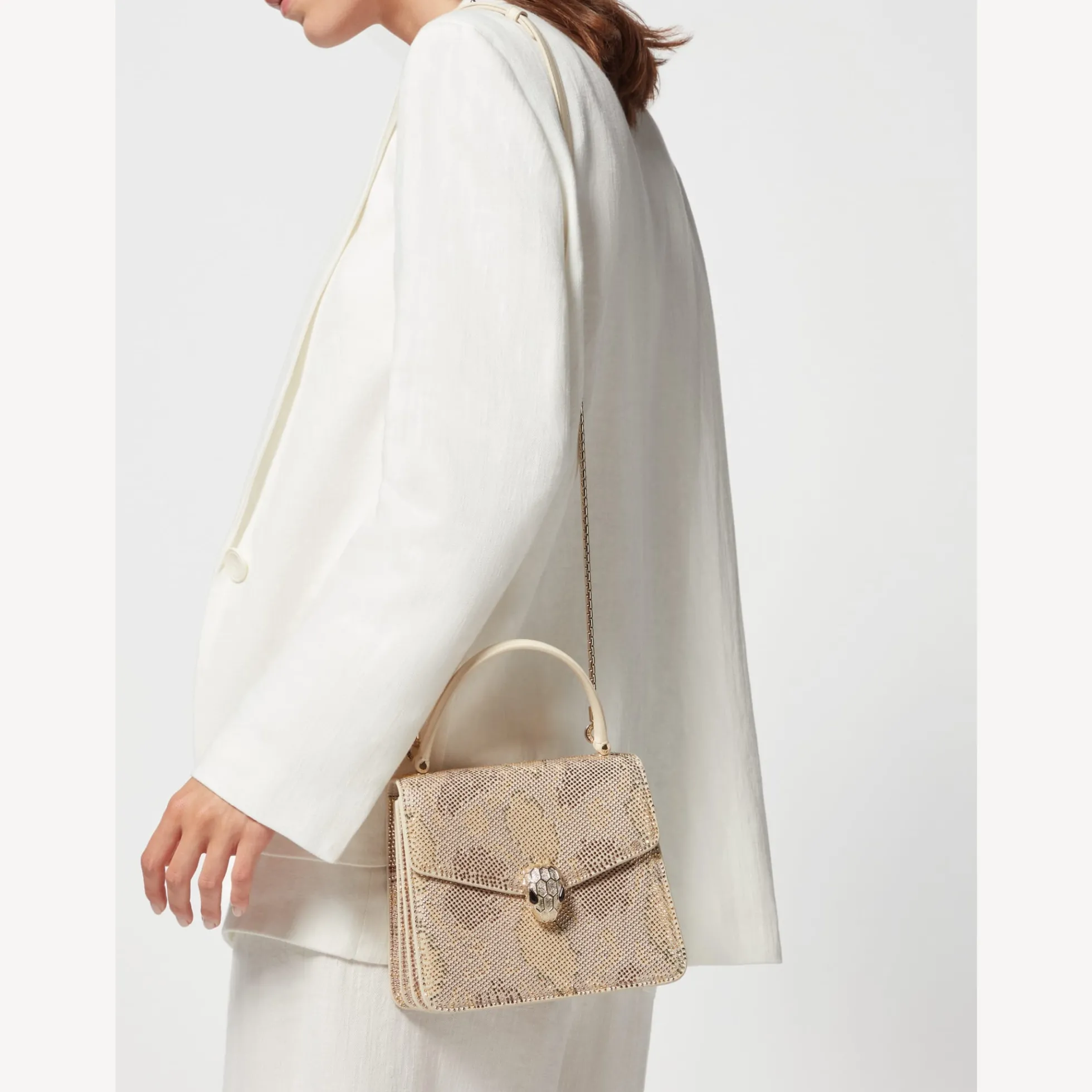 Serpenti Forever Henkeltasche