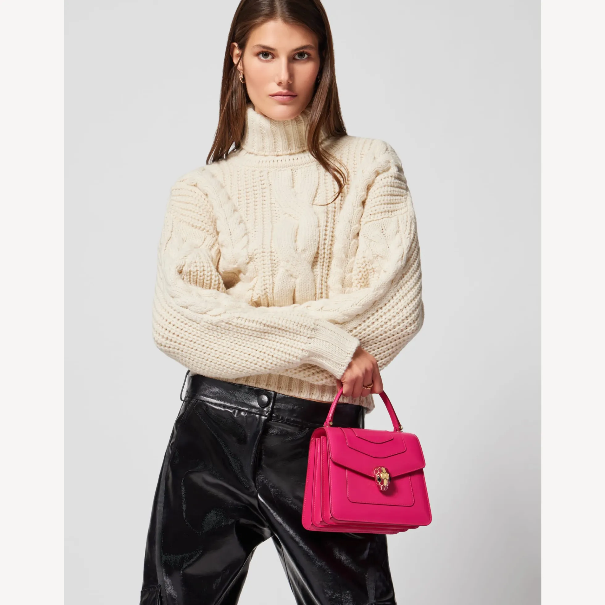 Serpenti Forever Henkeltasche