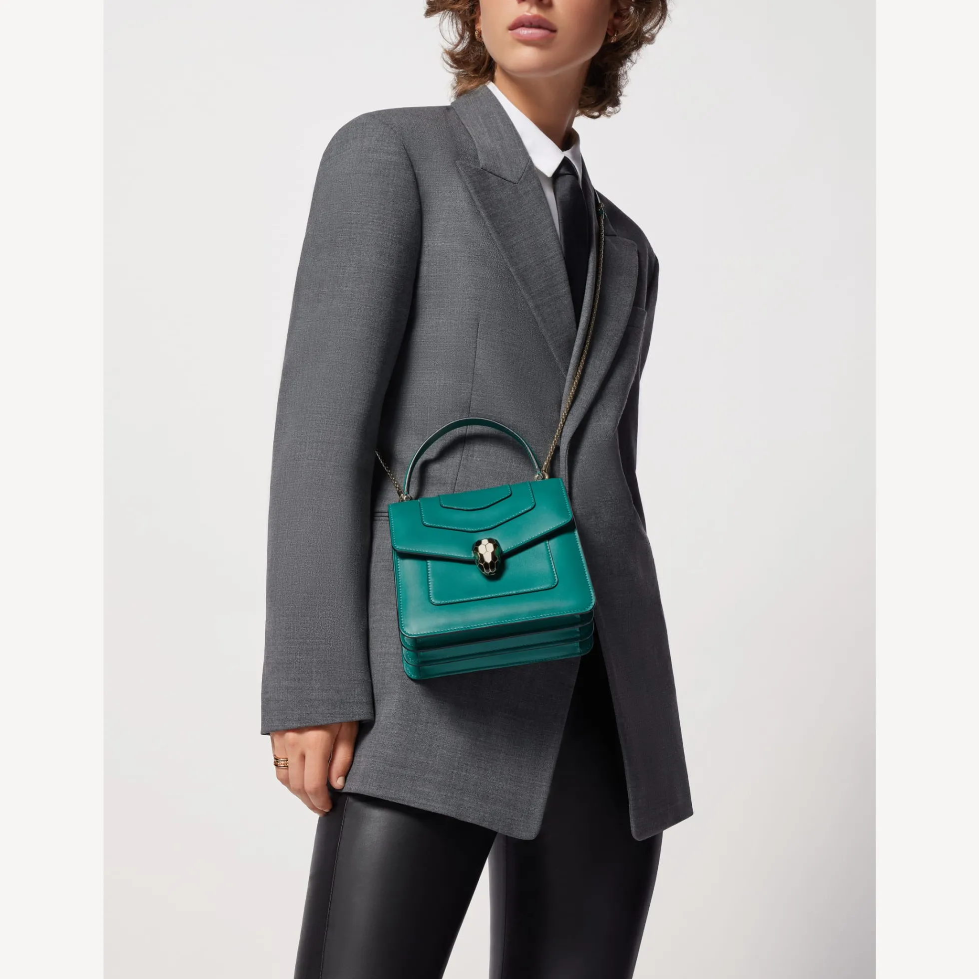 Serpenti Forever Henkeltasche