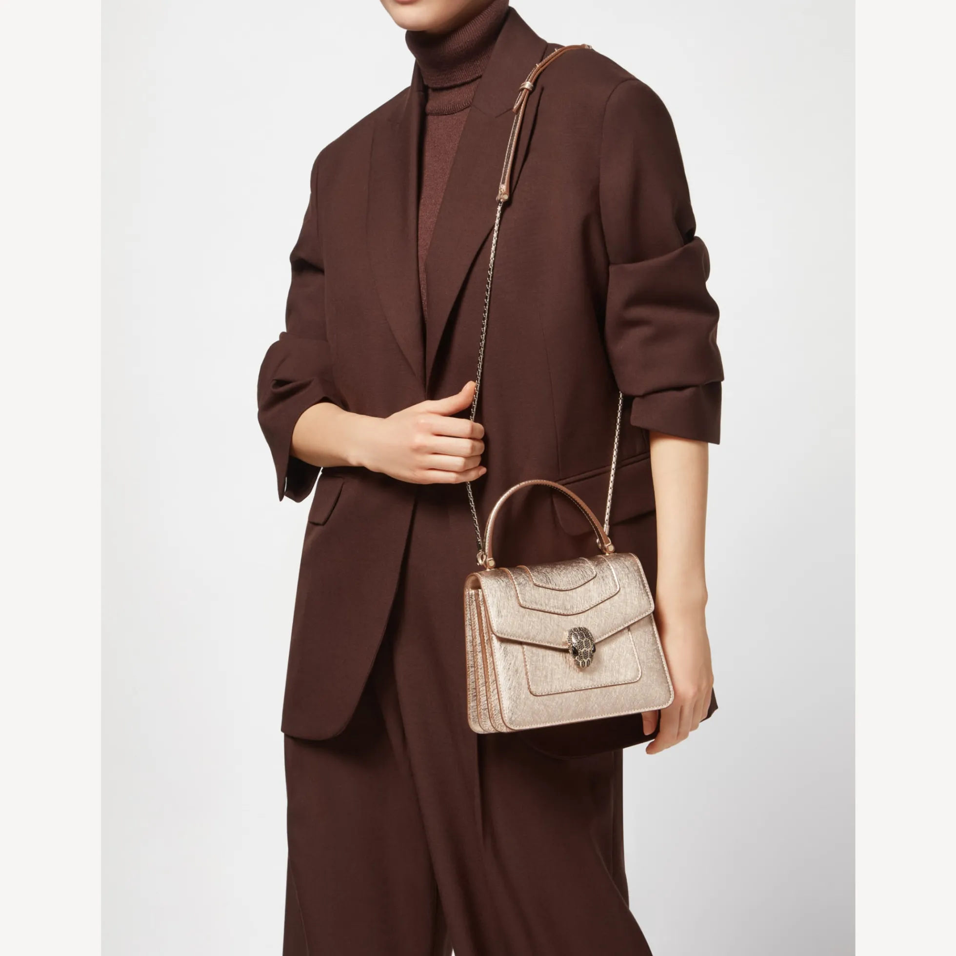 Serpenti Forever Henkeltasche