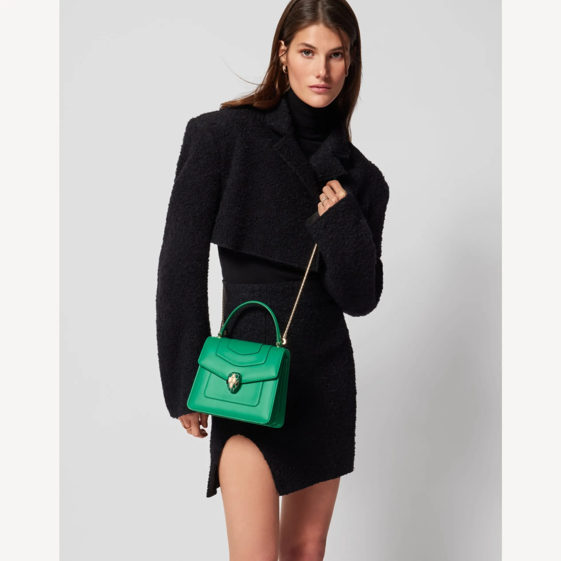 Serpenti Forever Henkeltasche