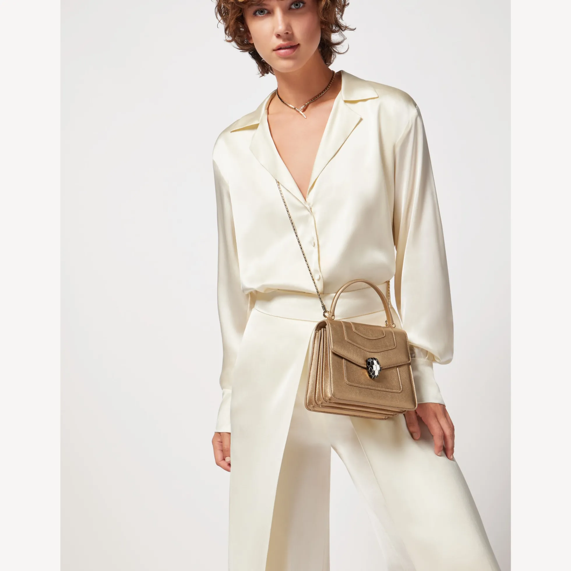 Serpenti Forever Henkeltasche
