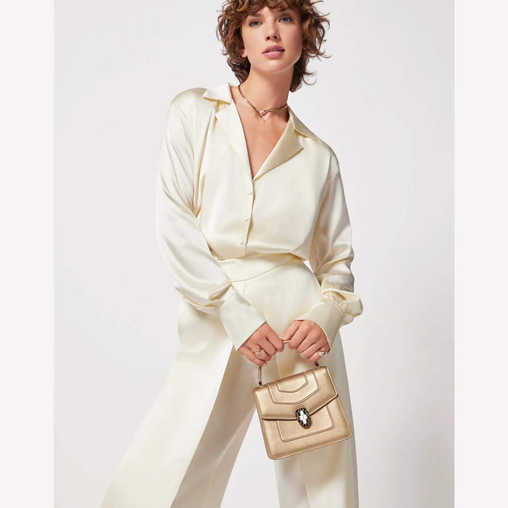 Serpenti Forever Henkeltasche