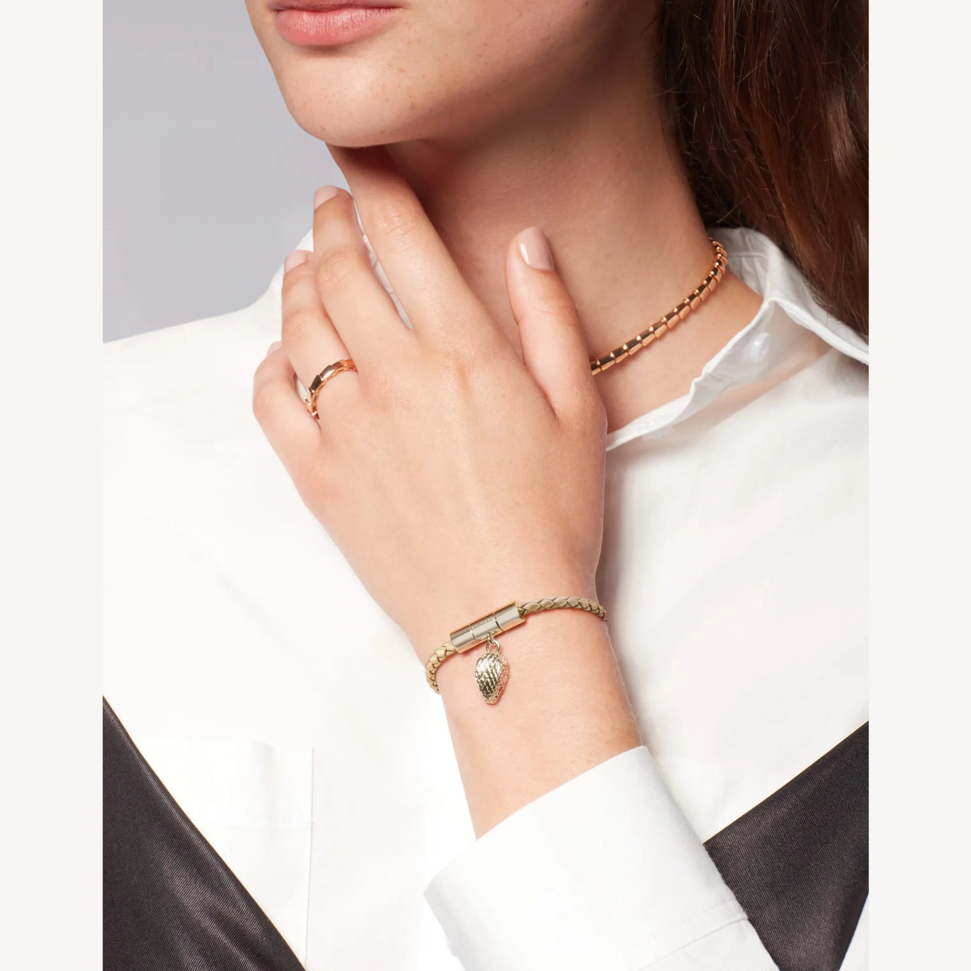 Serpenti Forever Lederarmband