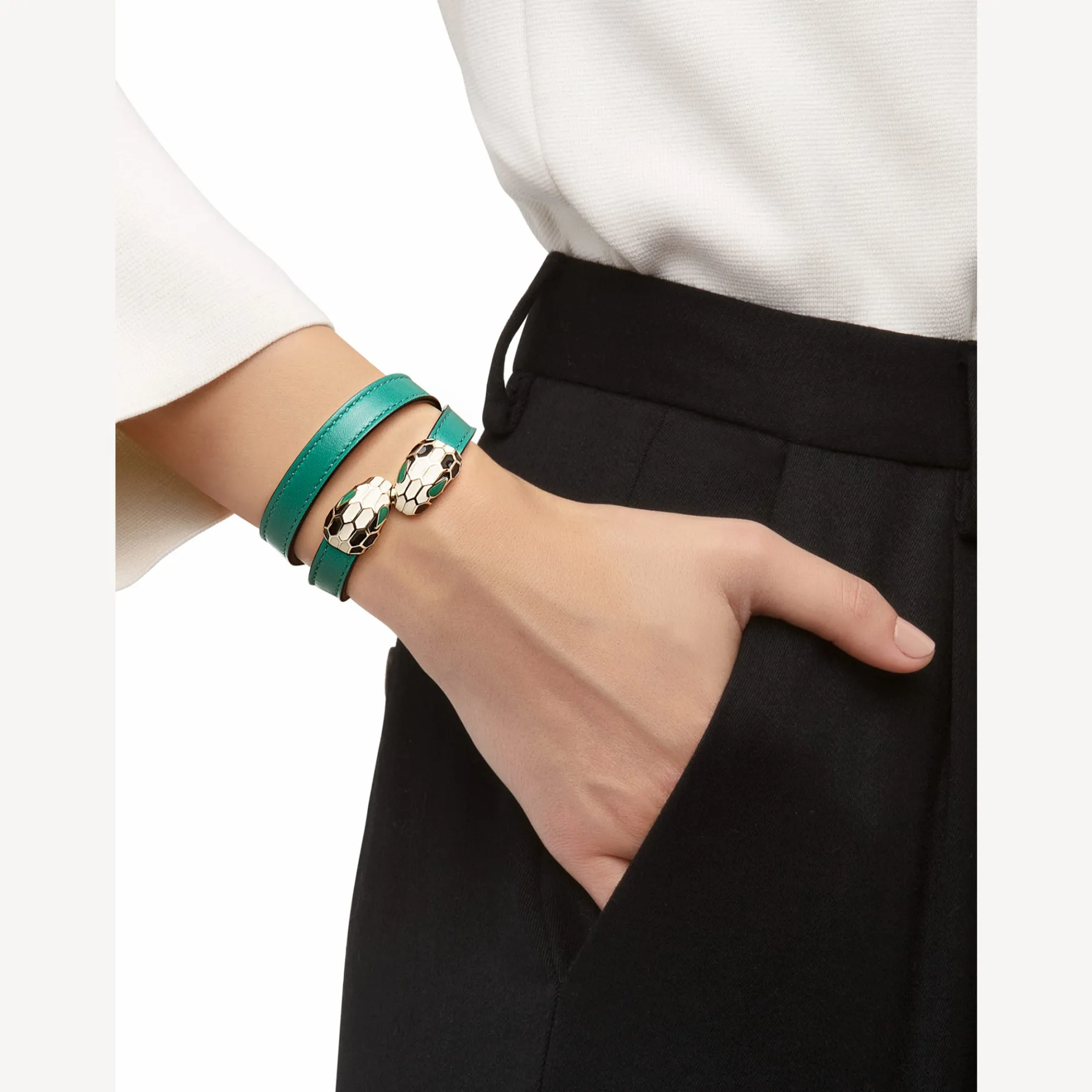 Serpenti Forever Lederarmband
