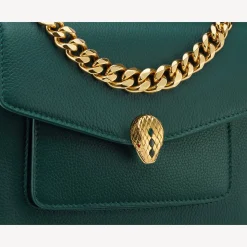 Serpenti Forever Maxi Chain Crossbody-Tasche