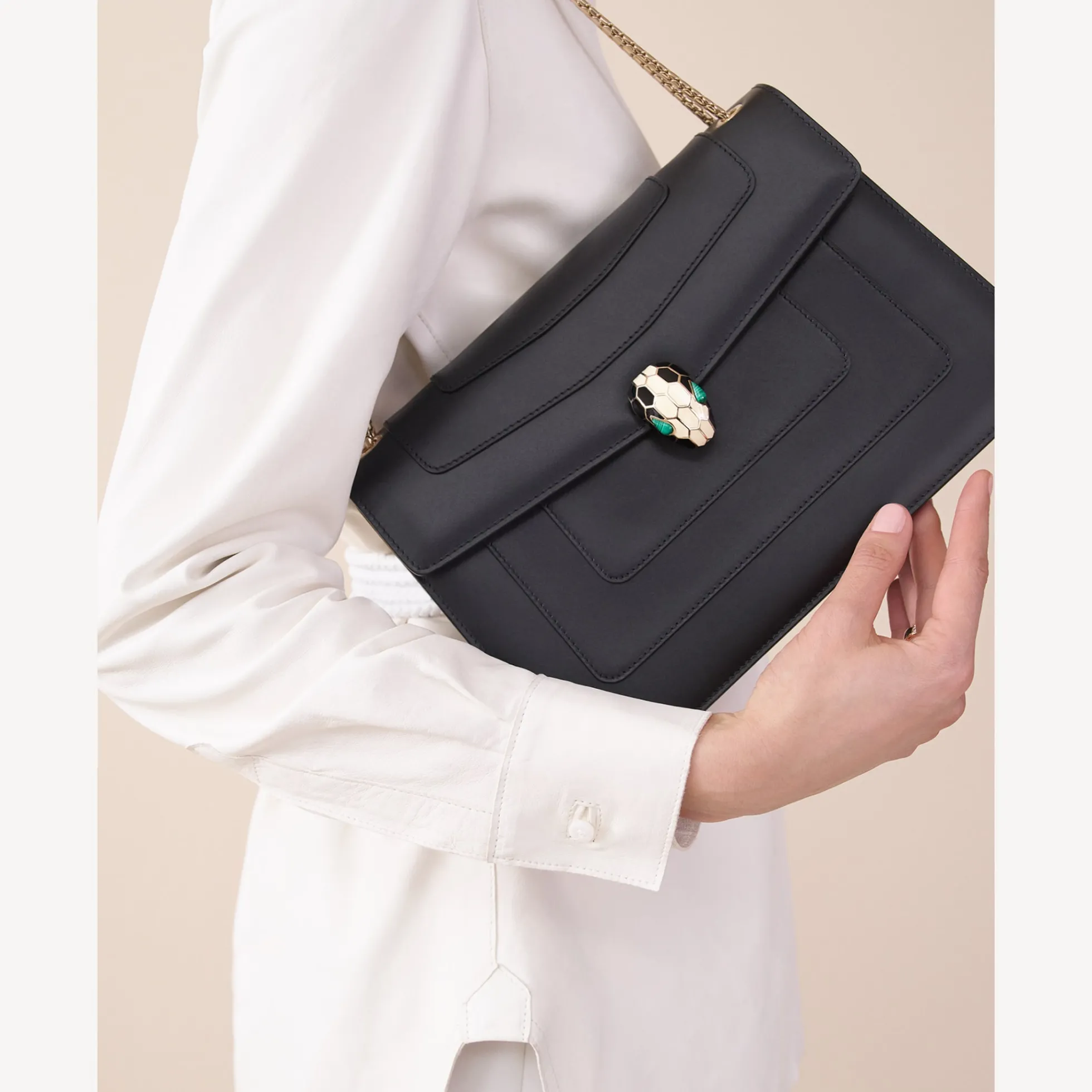 Serpenti Forever Schultertasche