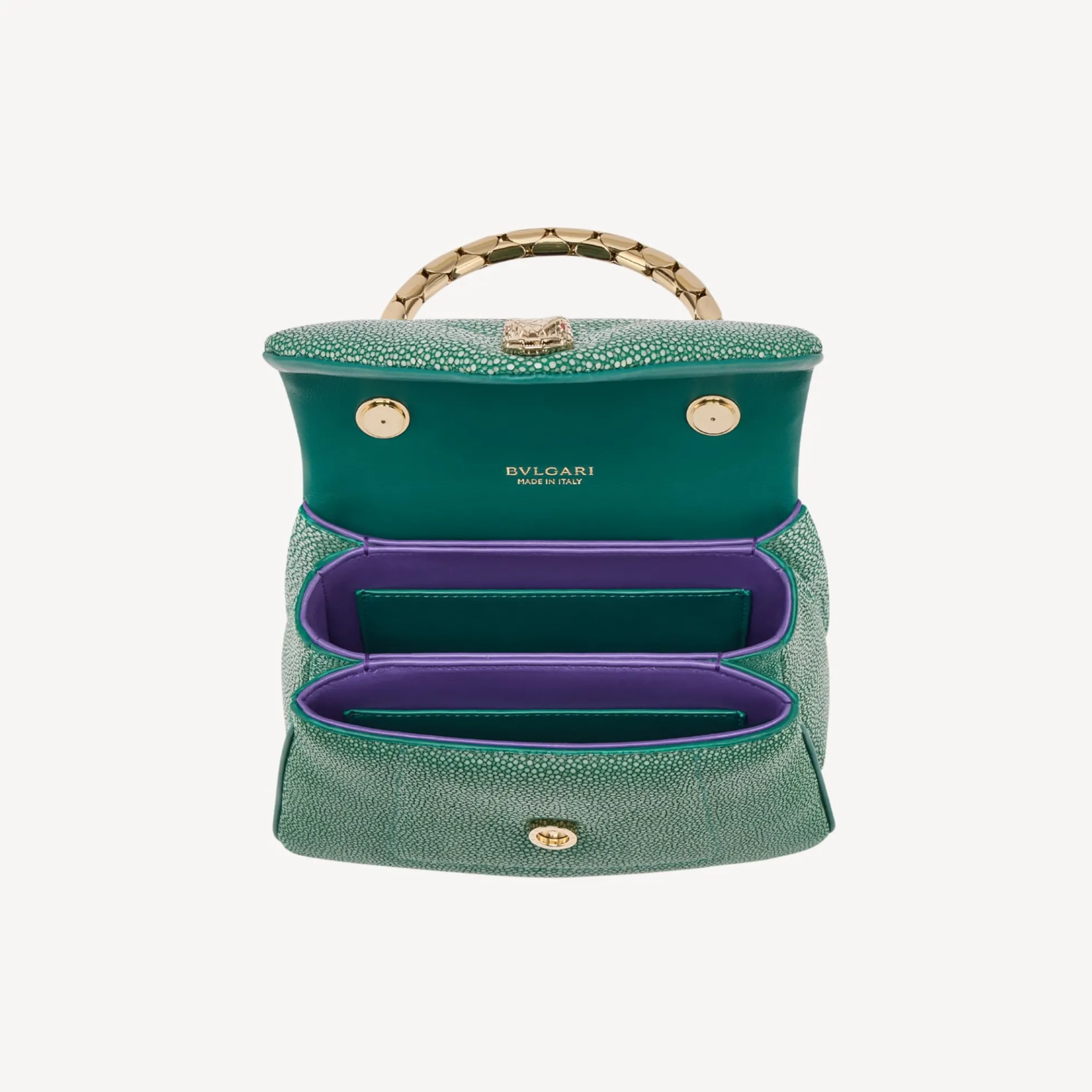 Serpenti Reverse Henkeltasche