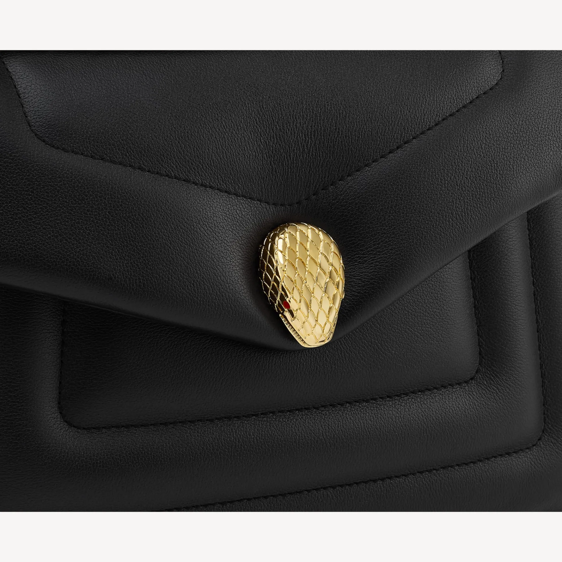 Serpenti Reverse Schultertasche
