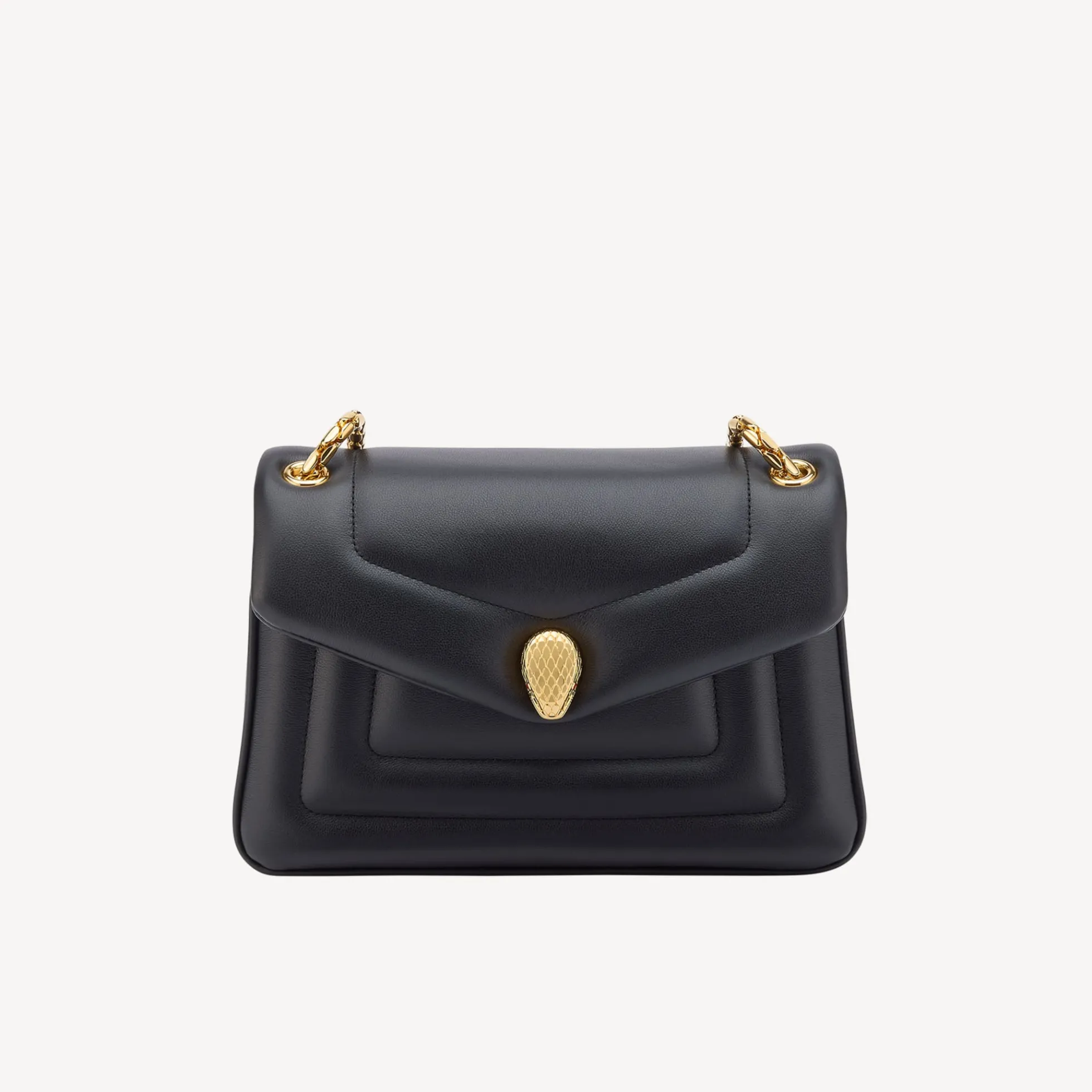 Serpenti Reverse Schultertasche