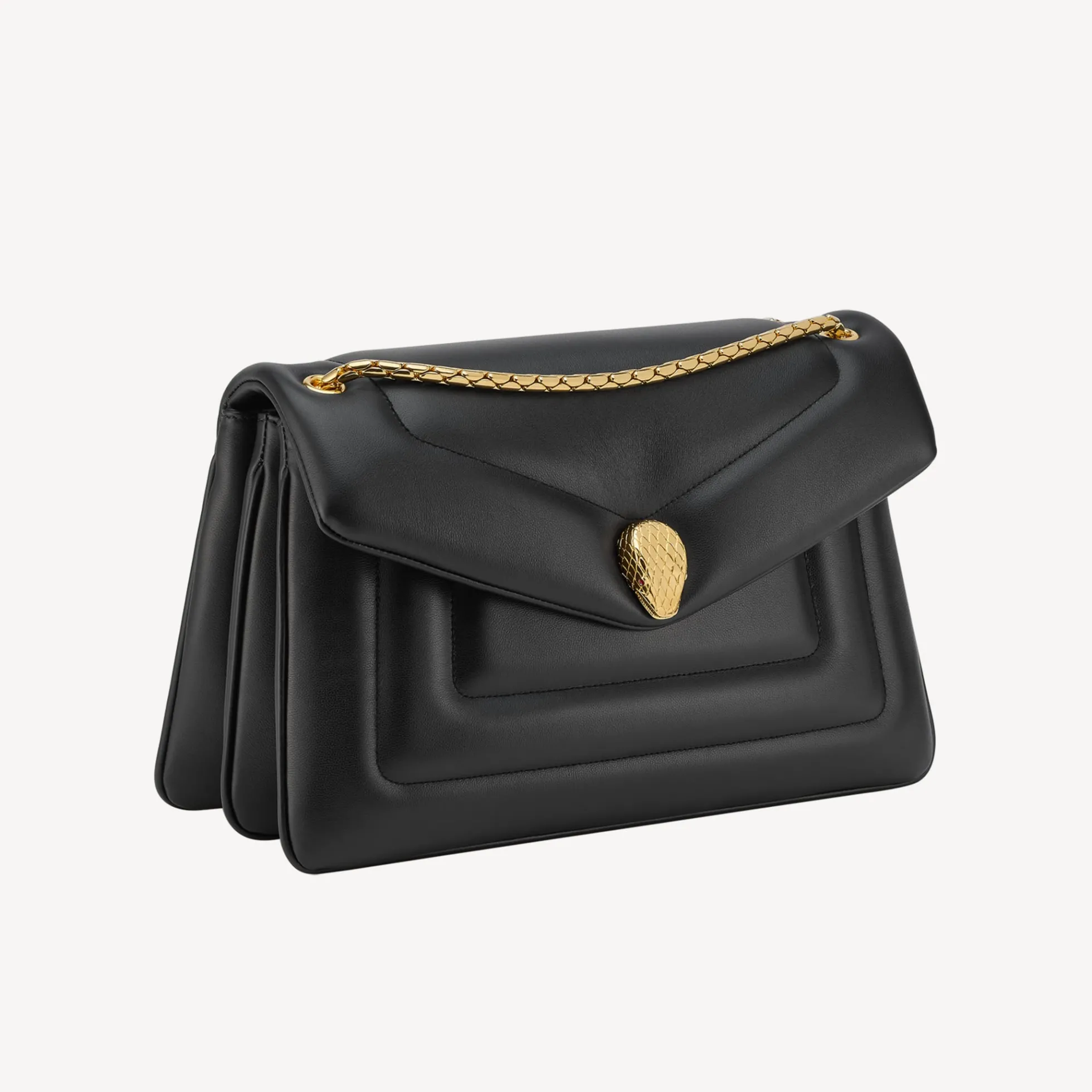 Serpenti Reverse Schultertasche