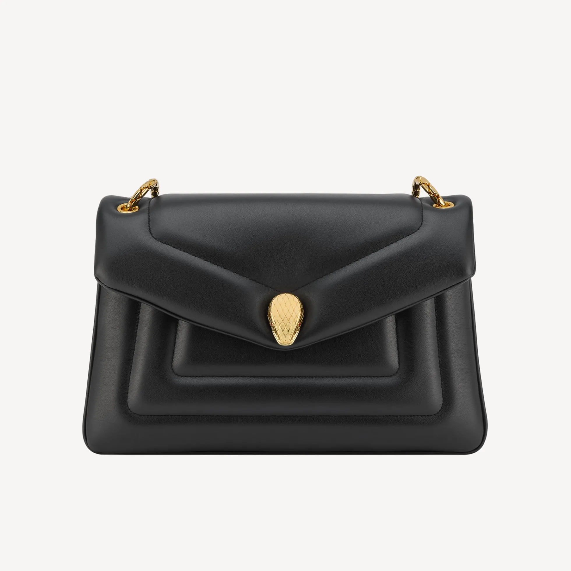 Serpenti Reverse Schultertasche