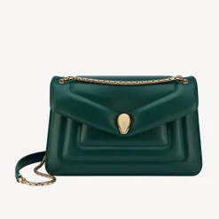 Serpenti Reverse Schultertasche