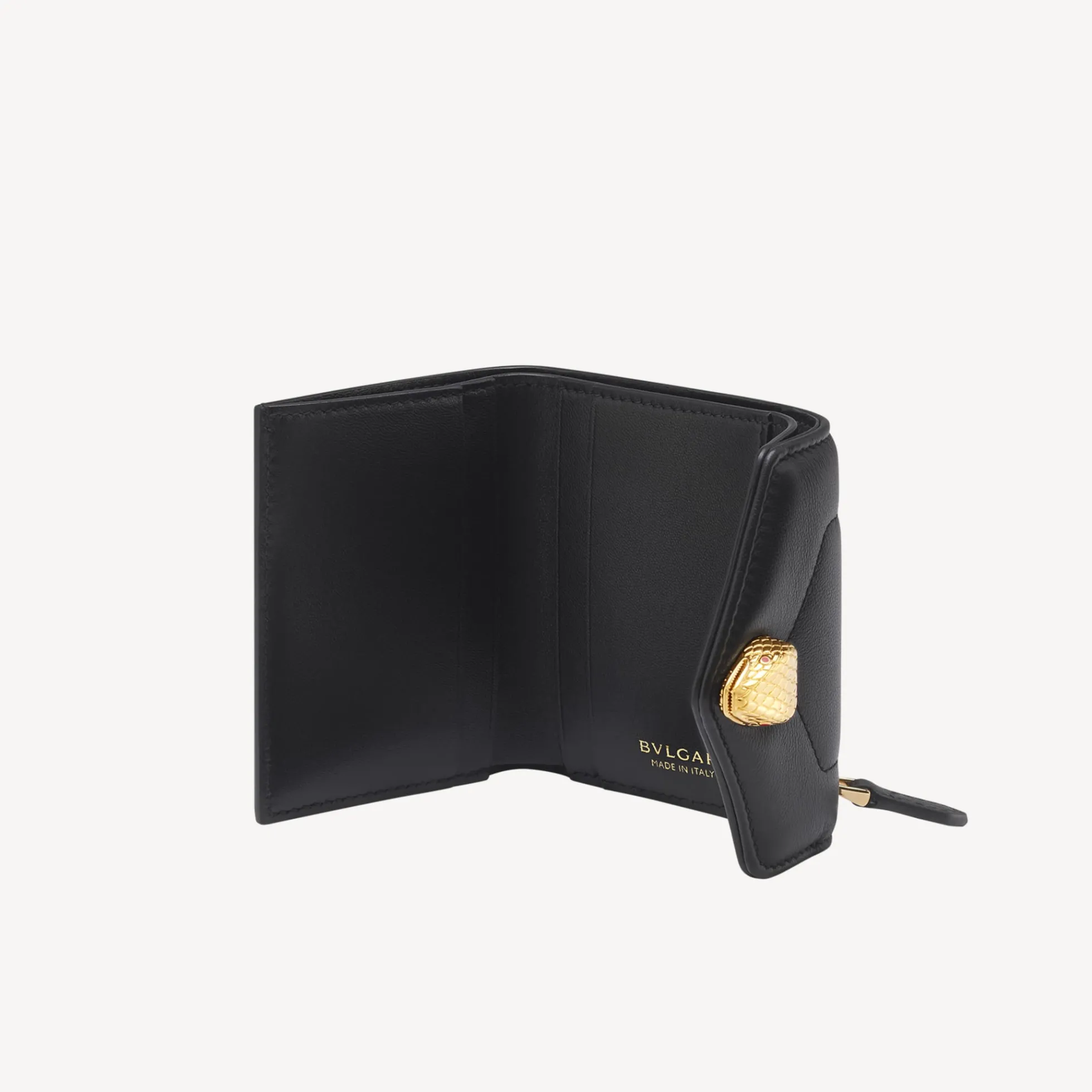 Serpenti Reverse Trifold Portemonnaie