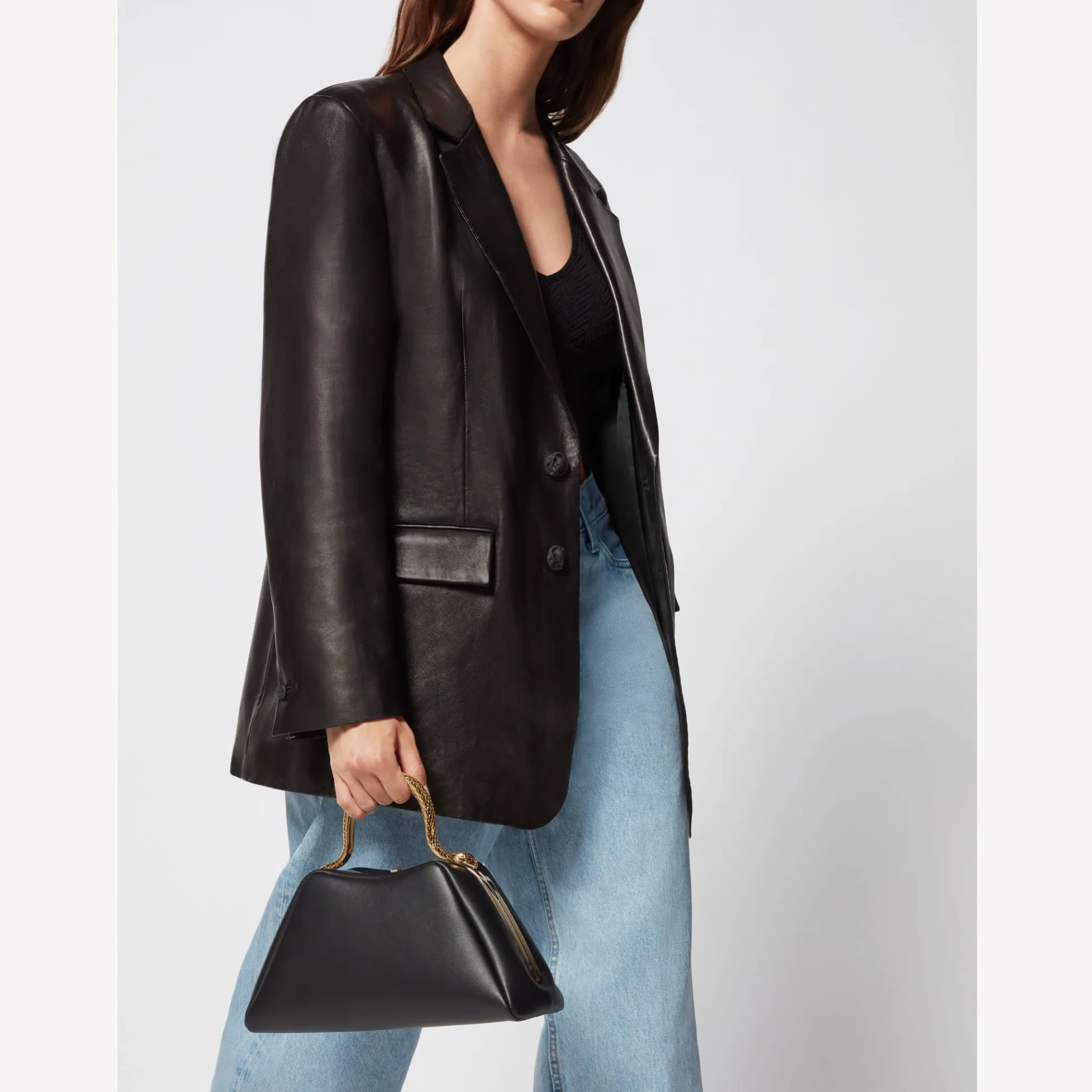 Serpentine Henkeltasche
