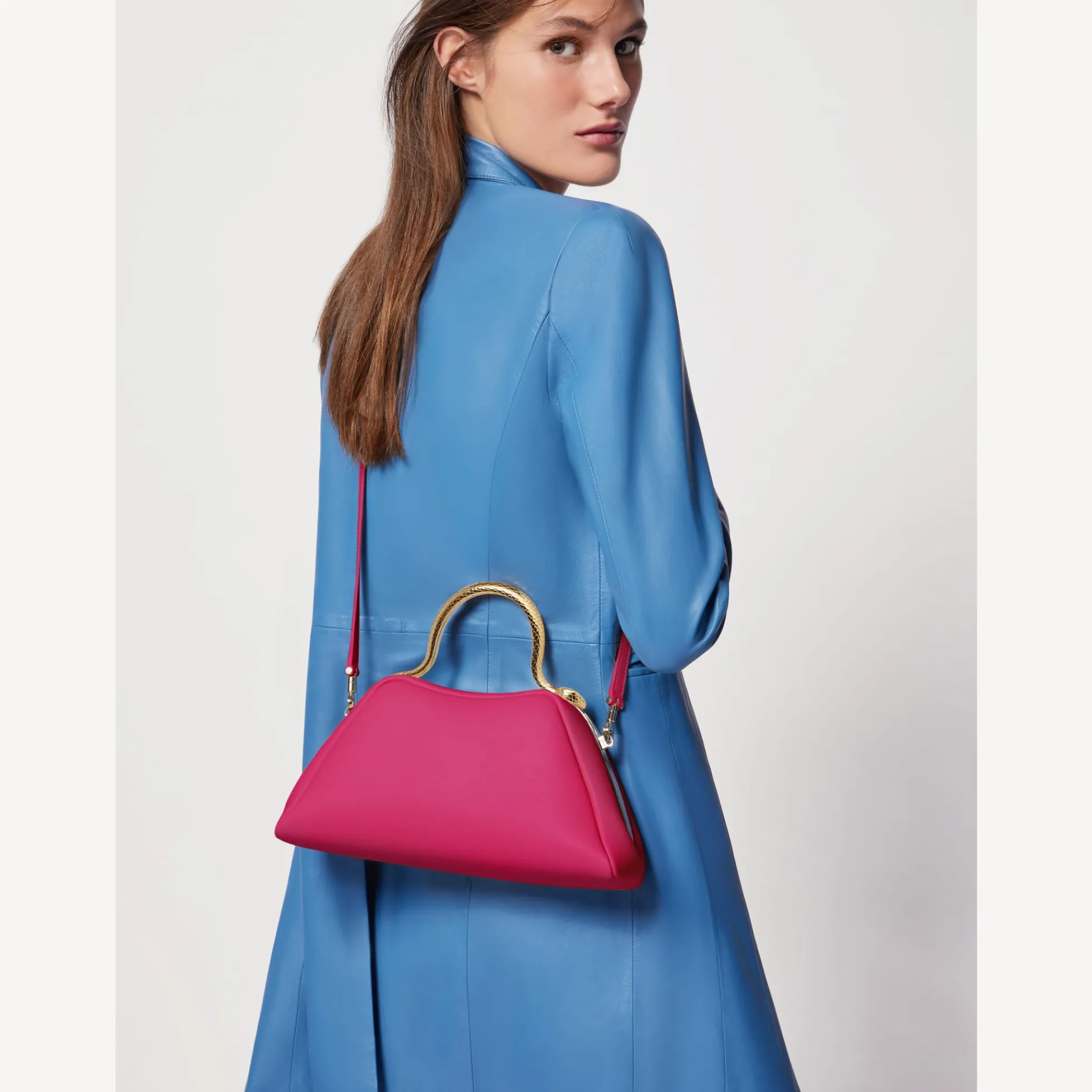 Serpentine Henkeltasche
